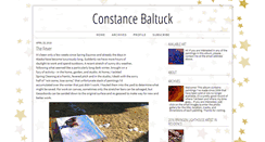 Desktop Screenshot of constancebaltuck.com