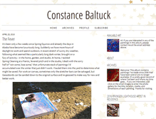 Tablet Screenshot of constancebaltuck.com